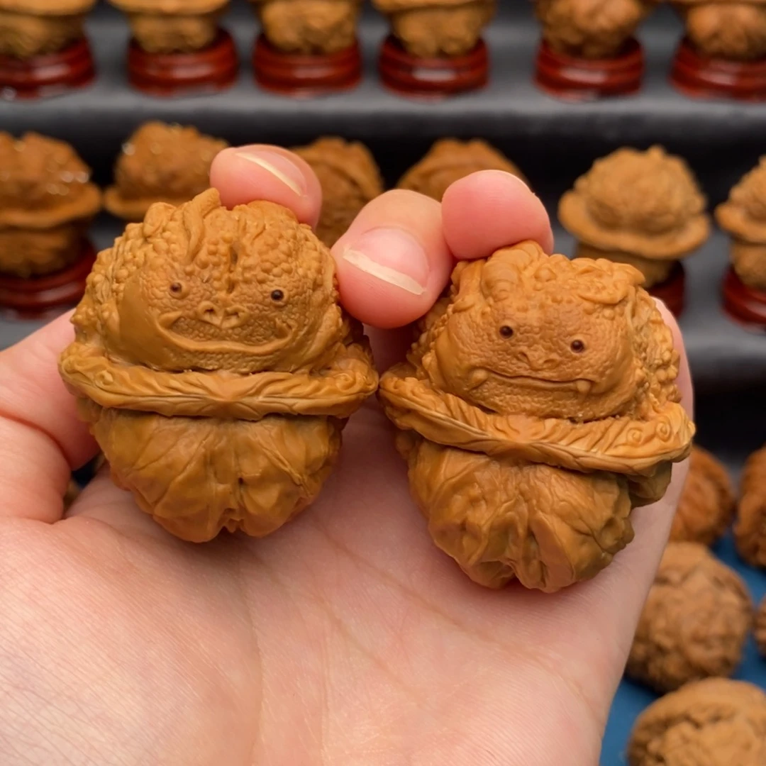 小***人猴头核桃吊坠核桃