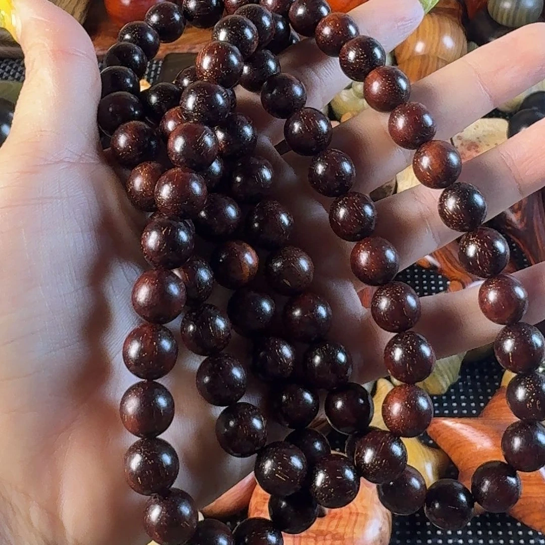 香榧木赞比亚小叶紫檀卡1.0多圈