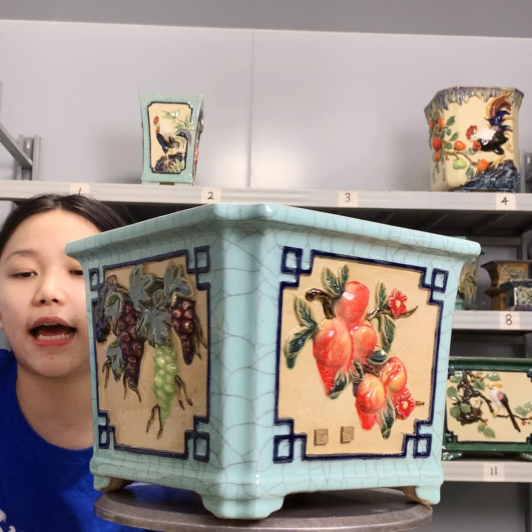 三**生实物拍摄湾盆石湾盆