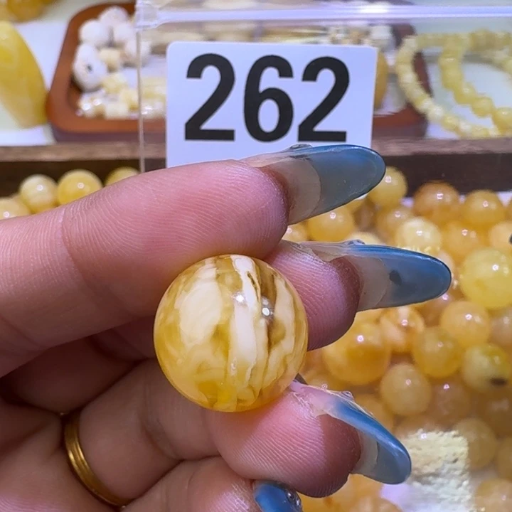 半***甜裸石琥珀未镶嵌16.微微瑕