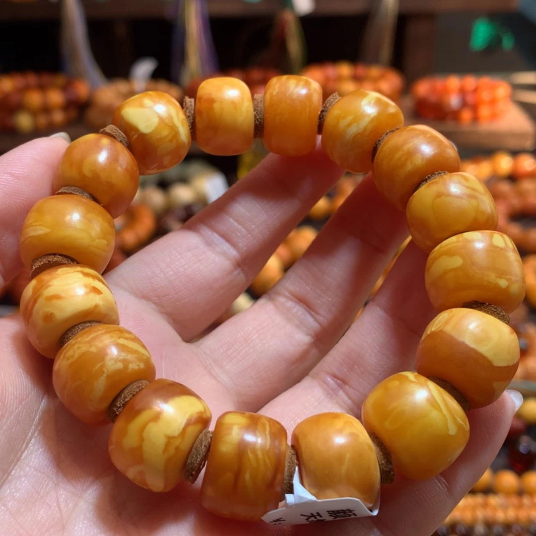 【闪购商品】手串蜜蜡未镶嵌蜜蜡手串