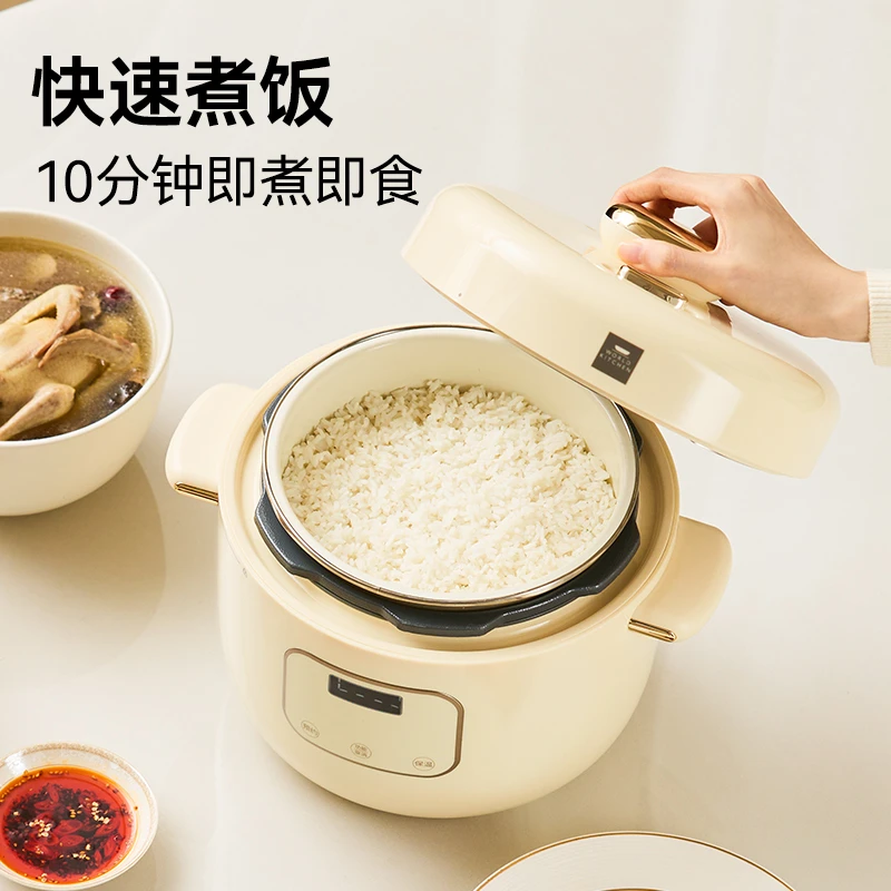 WORLDKITCHEN电压力锅多功能家用大容量高颜值全自动电饭煲2-3人