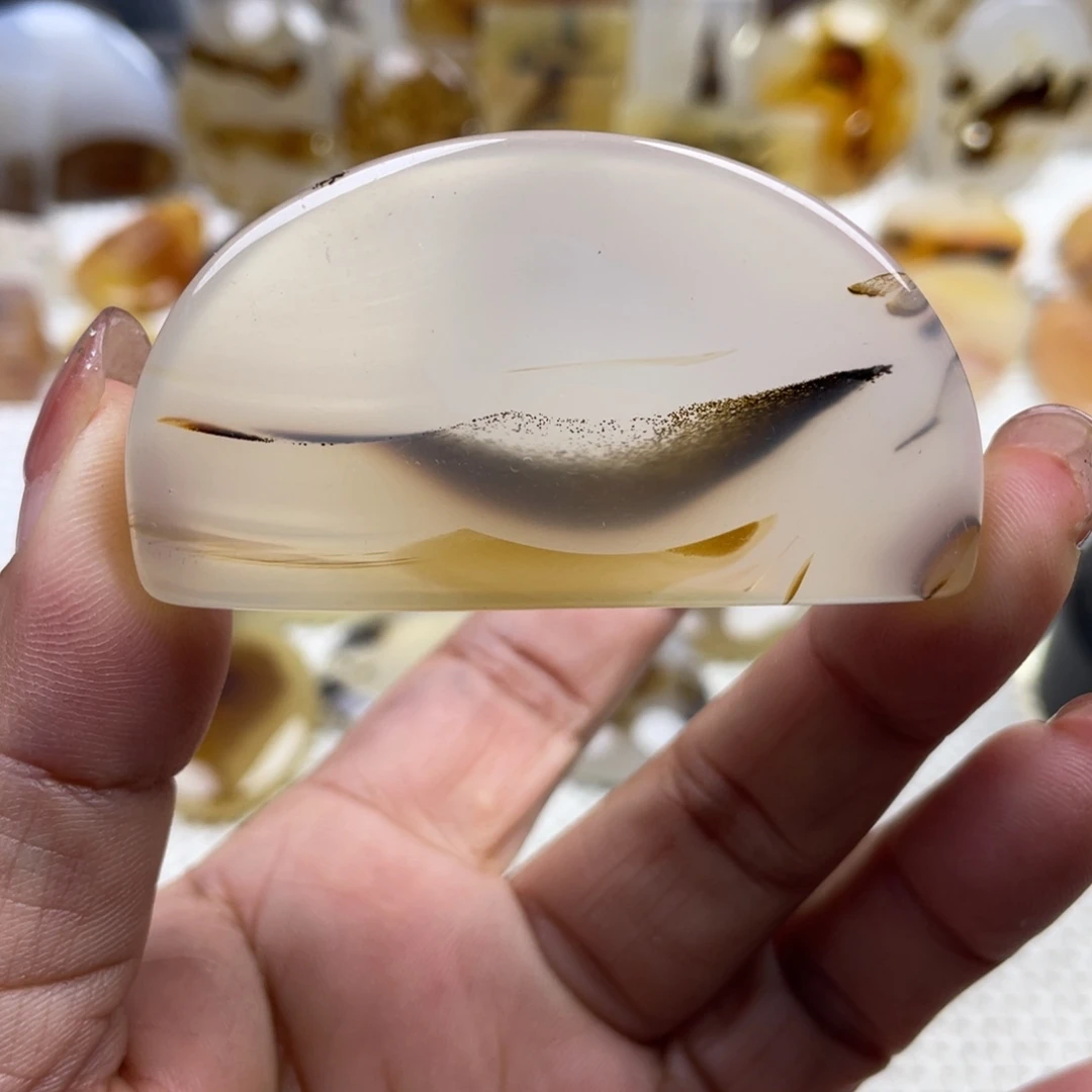 玛瑙/玉髓未镶嵌颈饰