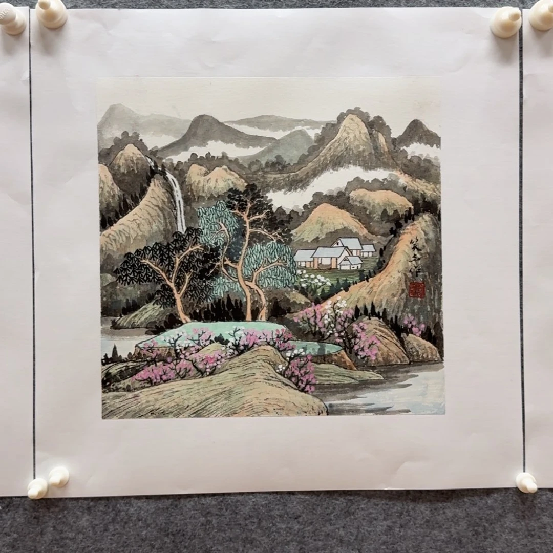 国画杨笑志35斗方作品