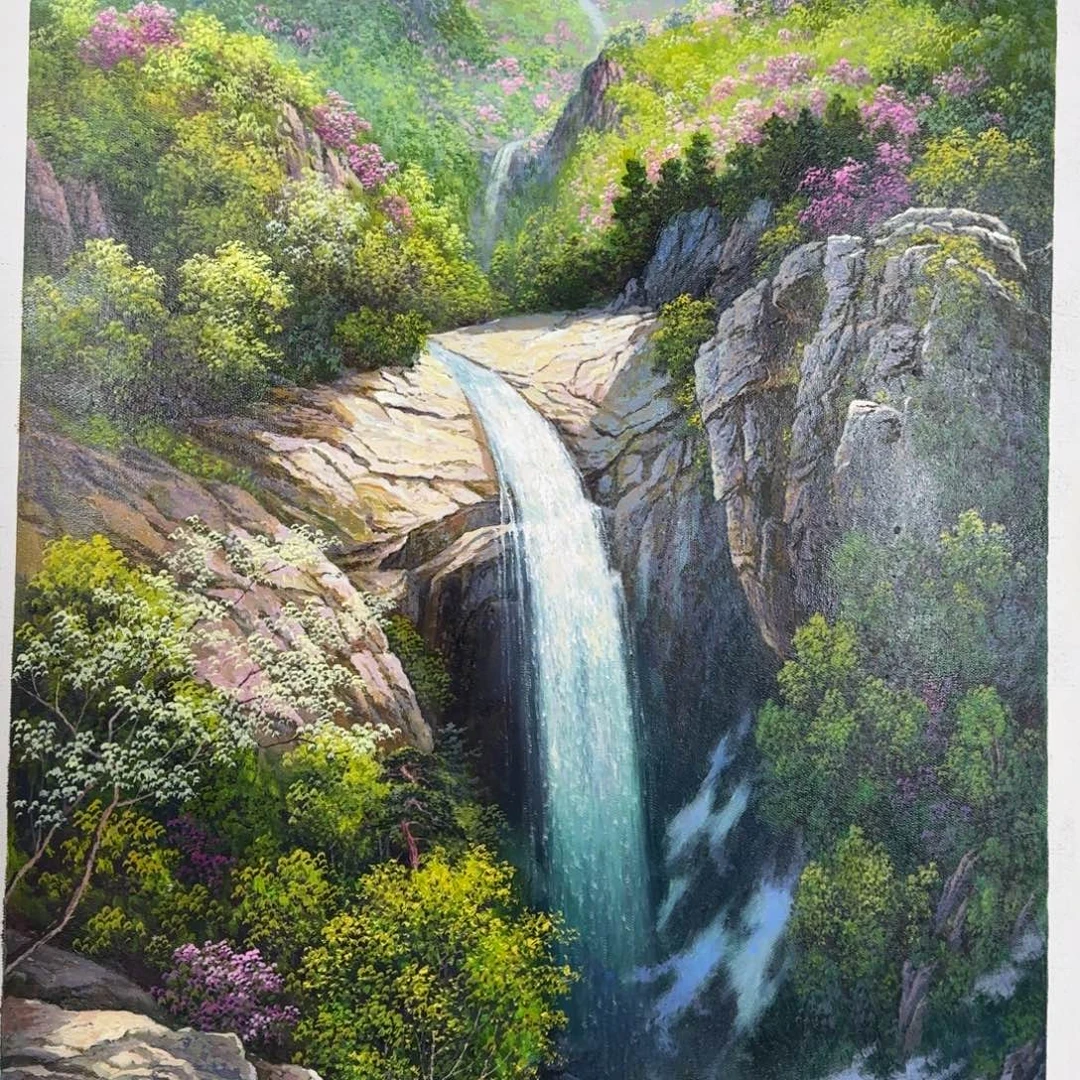 油画加油加油努力加油加油