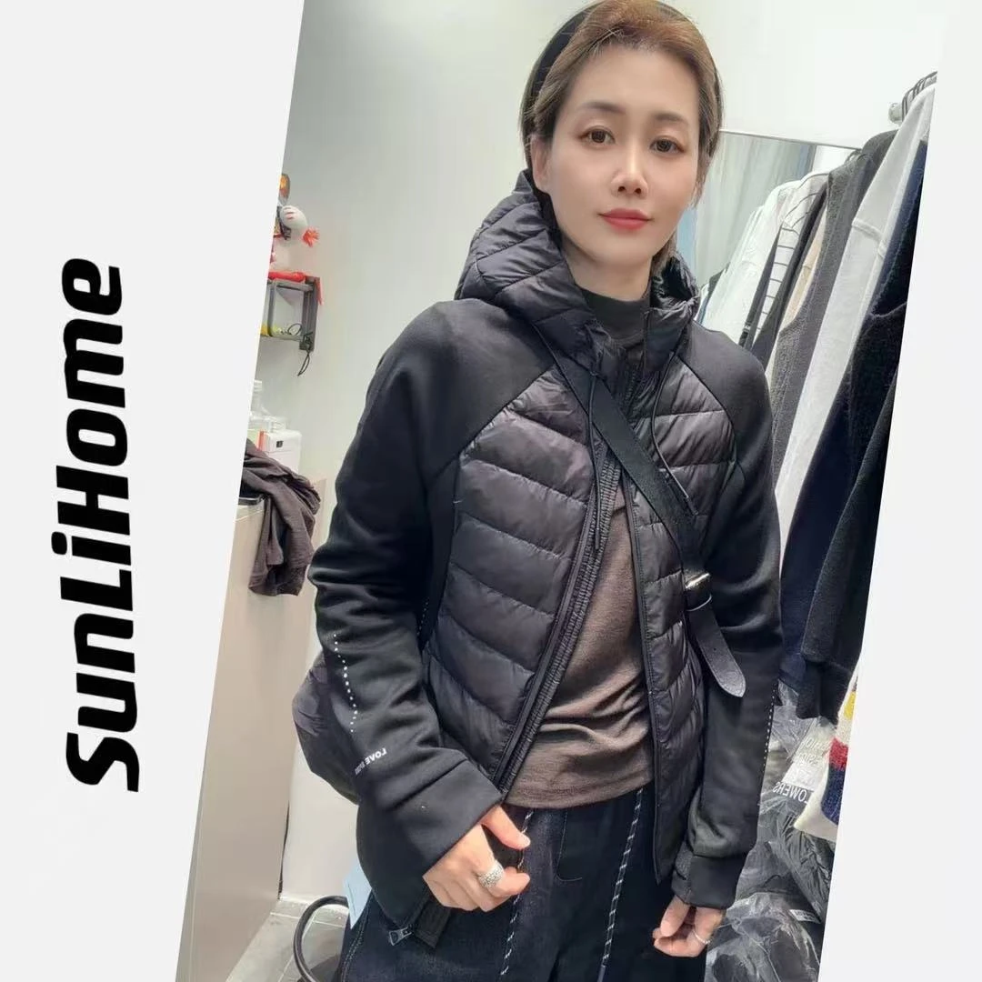 SL-【拼接羽绒服】轻薄羽绒服