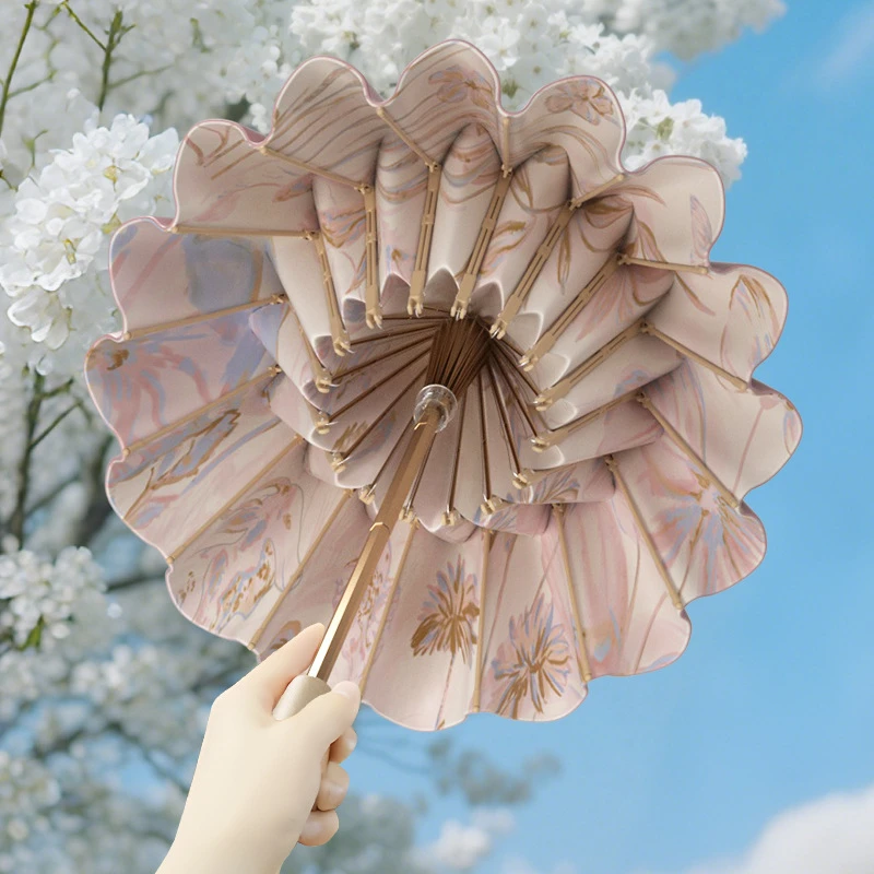 16骨折叠晴雨伞女晴雨两用防晒防紫外线太阳伞加大加固加厚遮阳伞