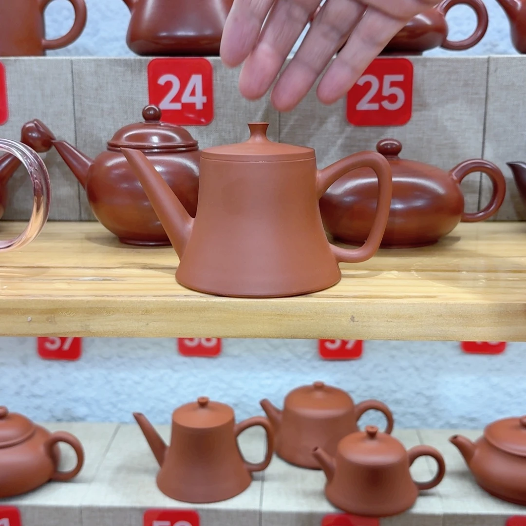茶壶紫砂开运……精工潮州手拉壶