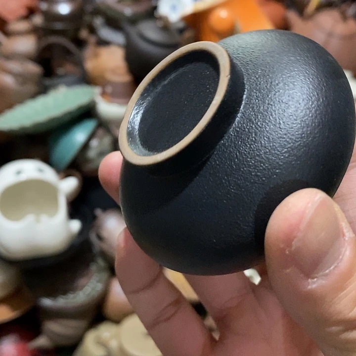 瓷片荷花的花朵很可爱吧