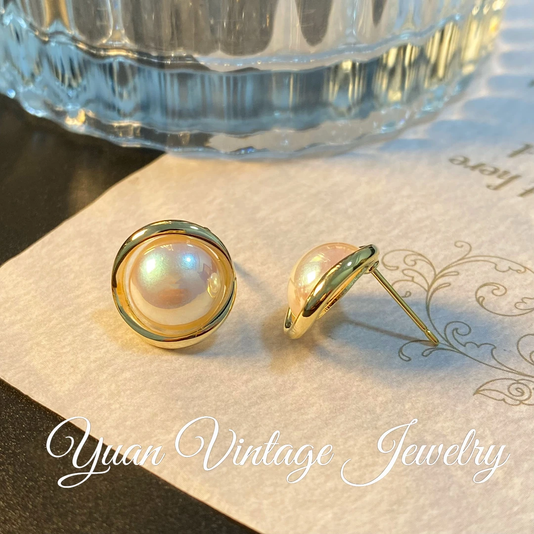 渡K金 E6657法★【月光织梦】LIWEIKE  爱罗妮  福利限定 耳钉