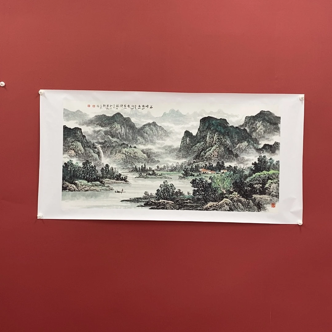 国画吕元忠四尺精品佳作