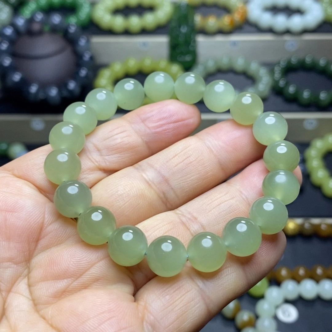 和田玉未镶嵌手串