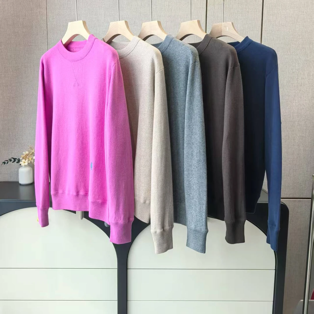 10819【环保有机棉】海马刺绣长袖卫衣