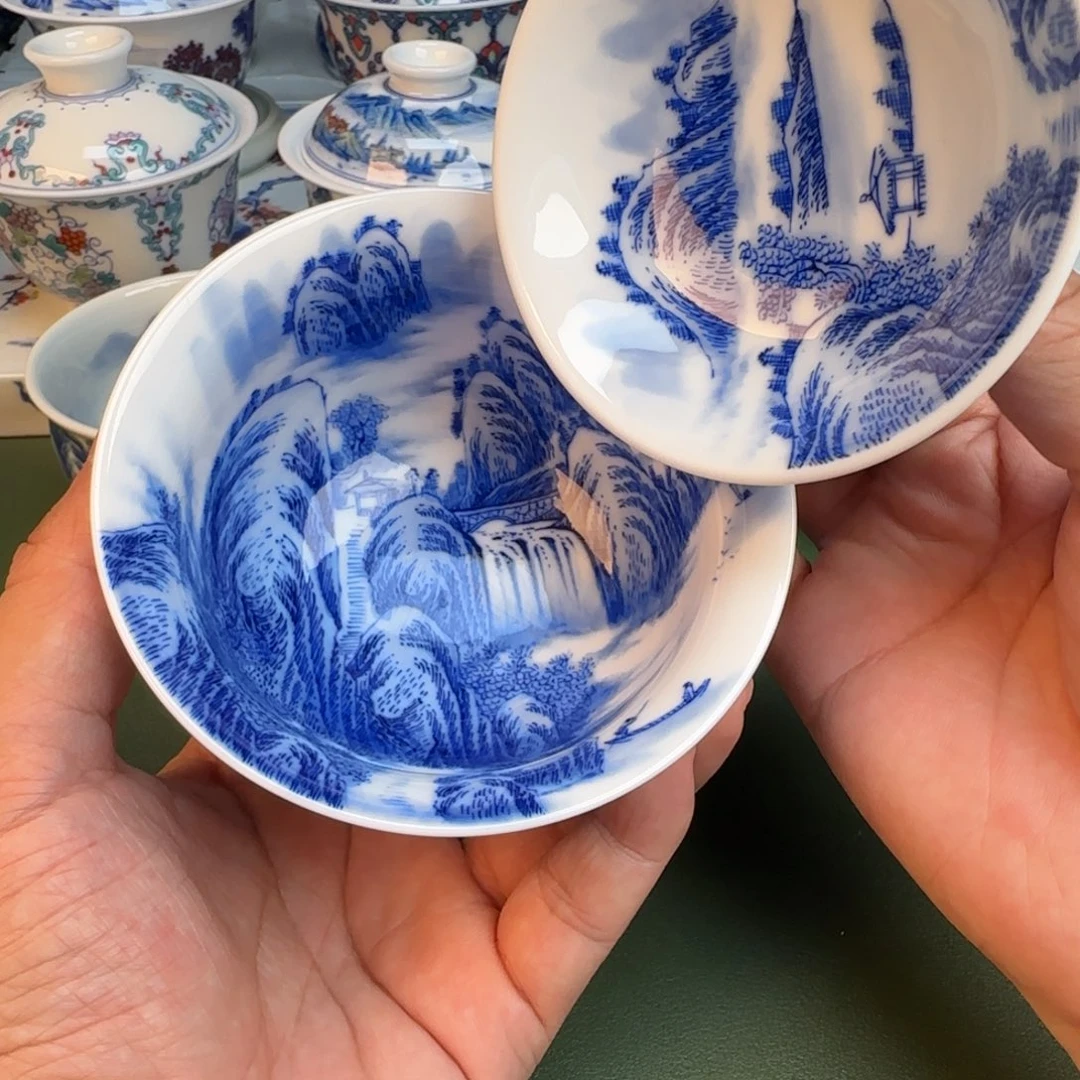 纯手工纯手绘茶具88