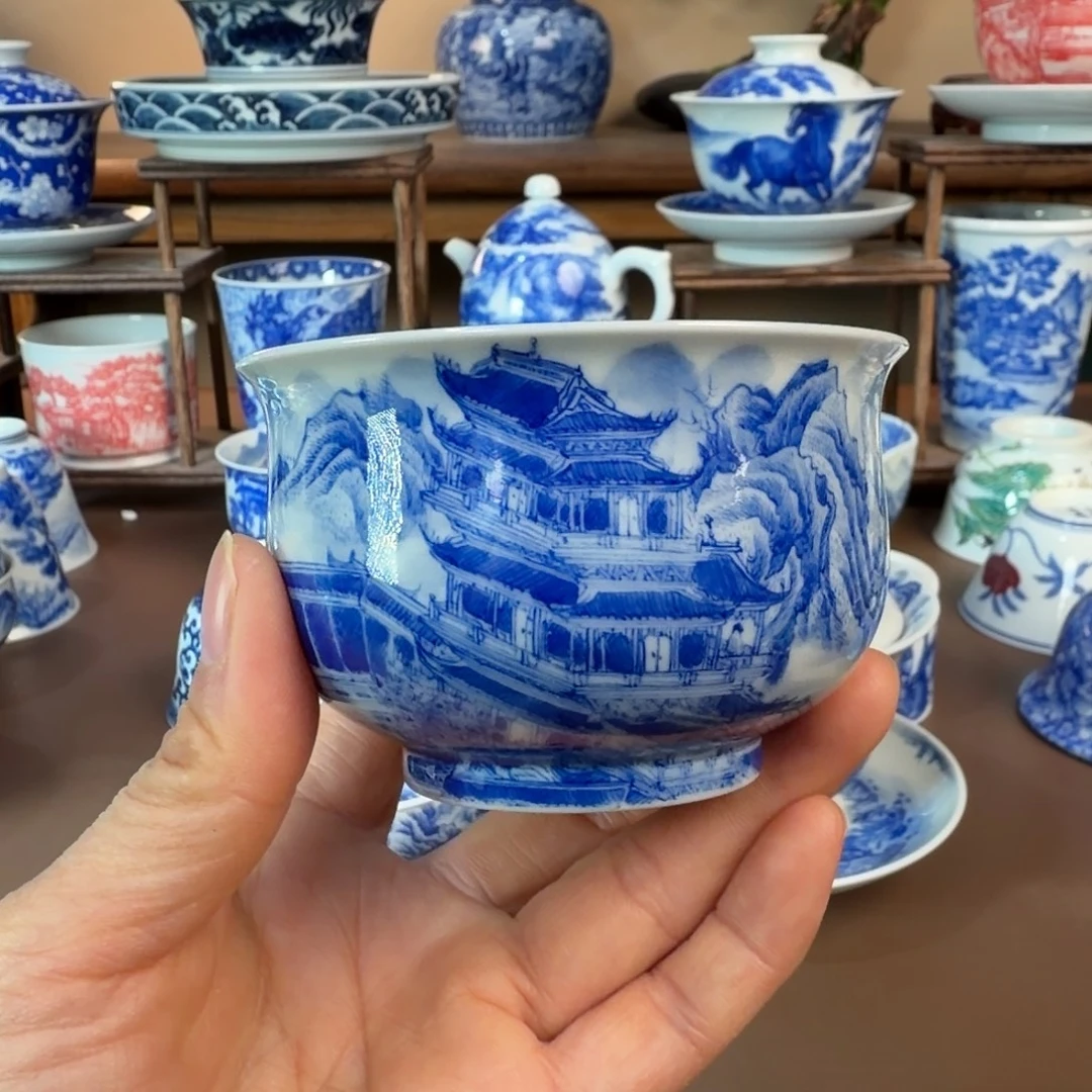 景德镇陶瓷手工手绘