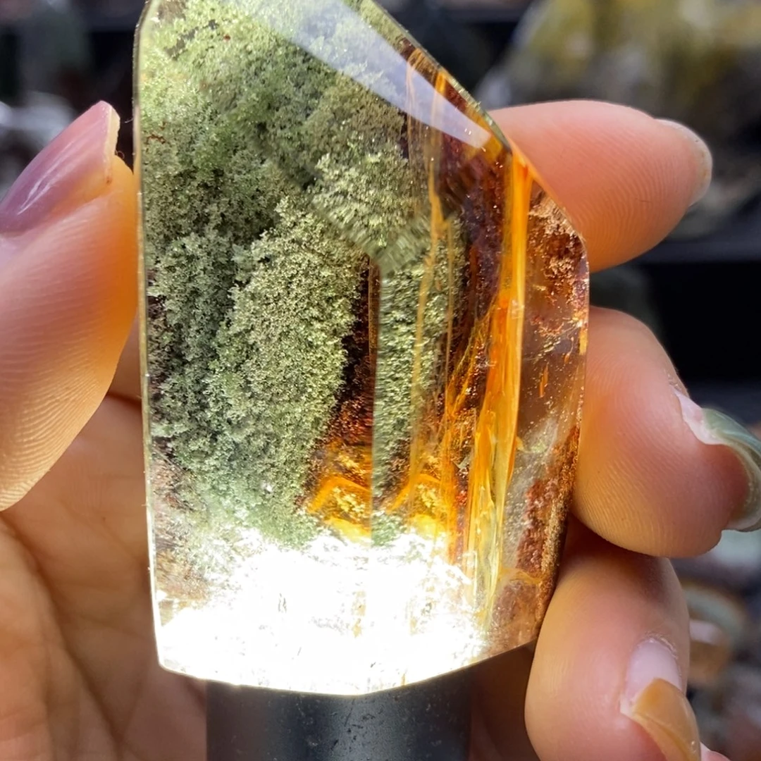 水晶未镶嵌珠宝半成品