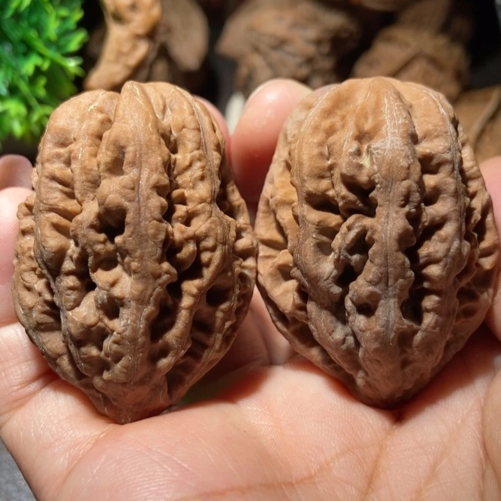 把件文玩核桃东北楸子小雪280