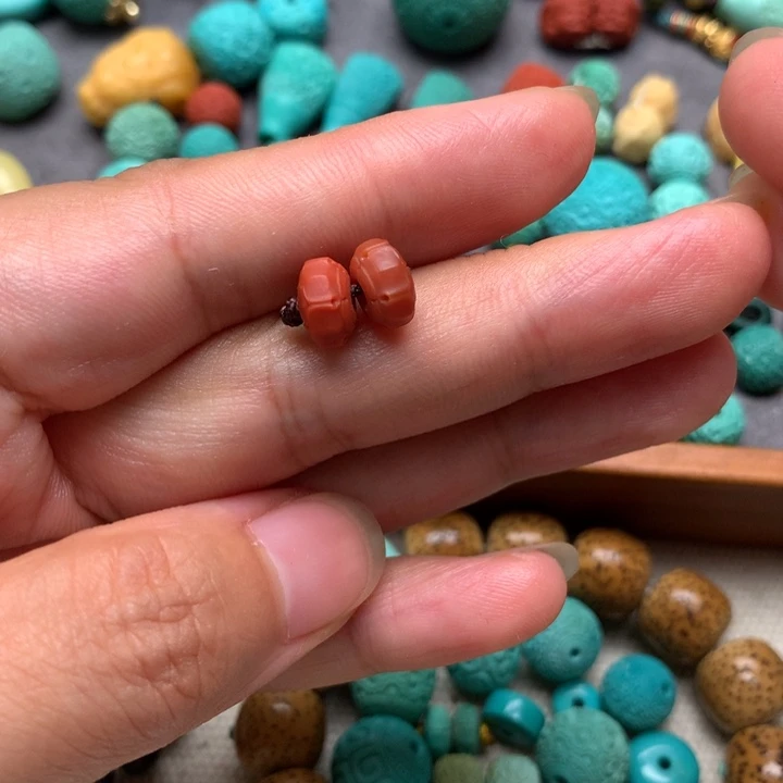 南红玛瑙未镶嵌颈饰