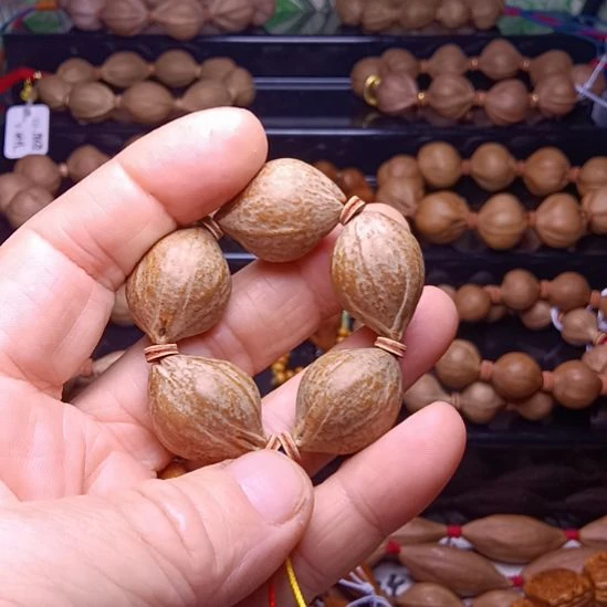 橄榄核手串/手链橄榄核手捻三花铁核蒜头料老料1.9