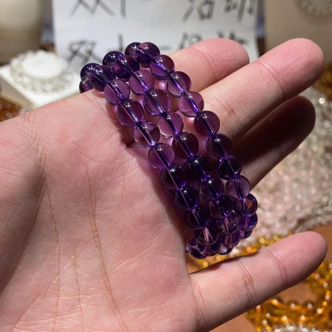 晨***8非金属8mm紫水三圈纯净版