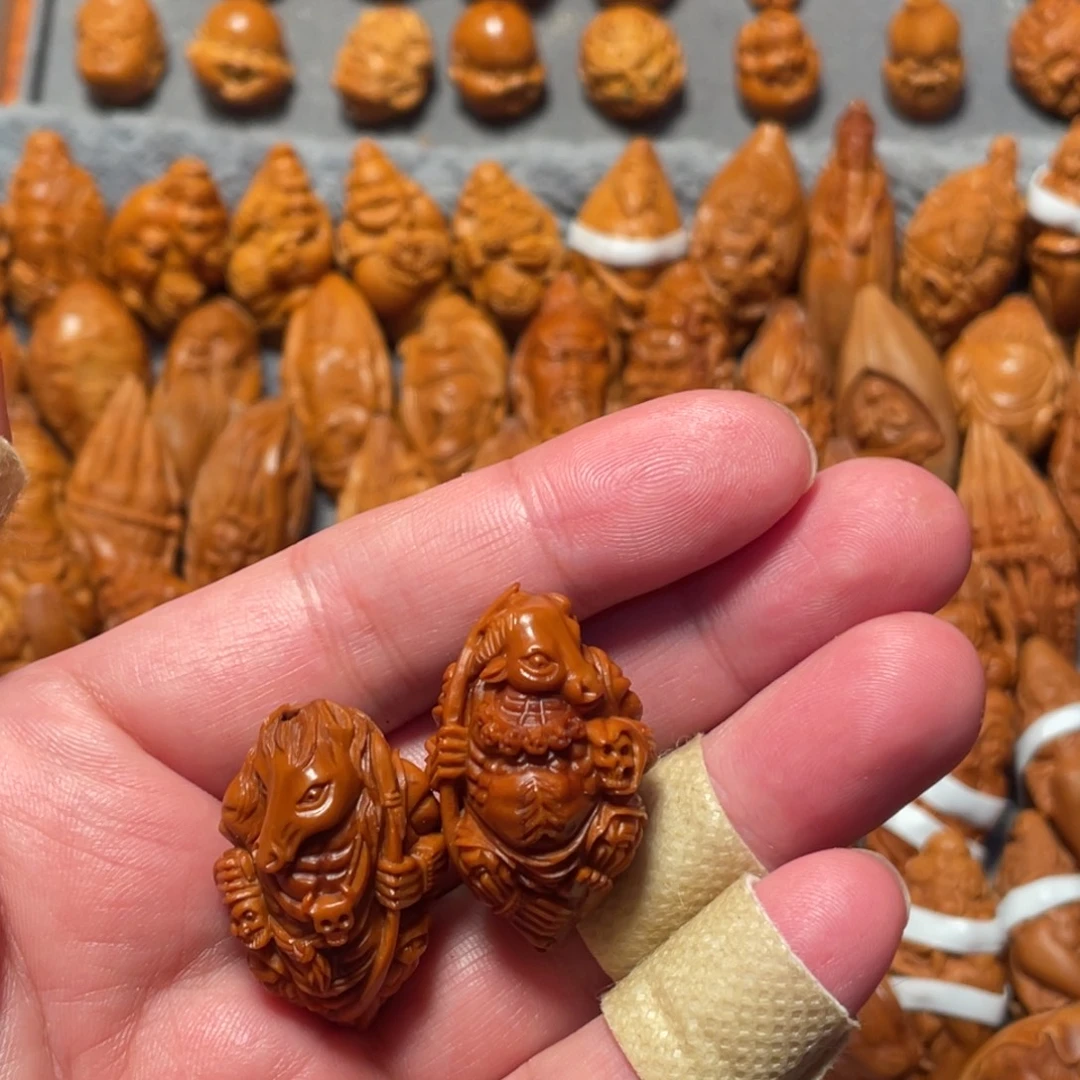 盐***香手串/手链橄榄核牛头马面
