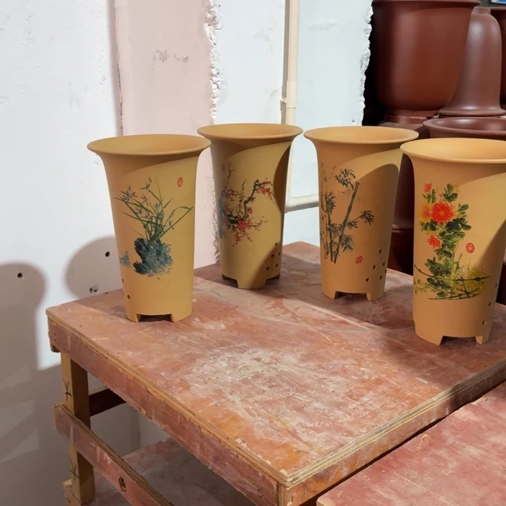 花盆紫砂破损补发