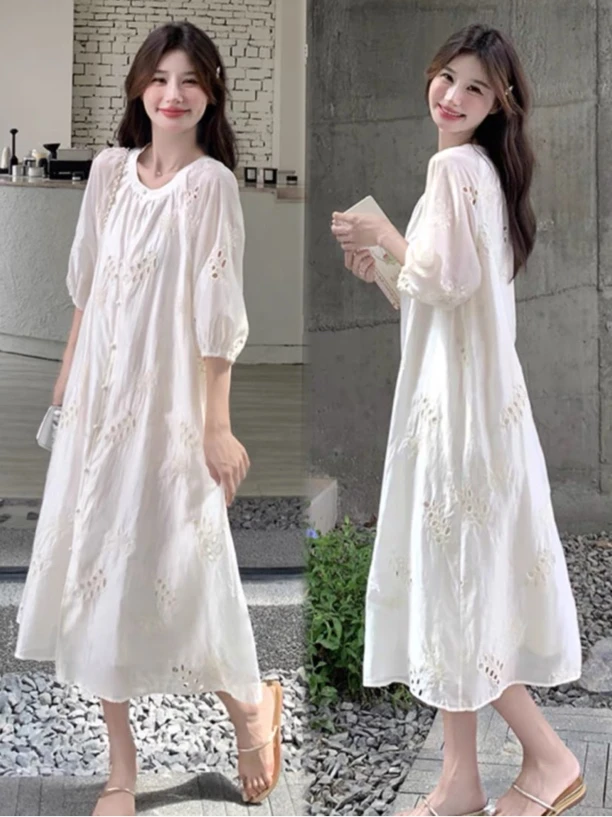 孕妇连衣裙2025新款国风新中式气质高级优雅甜美