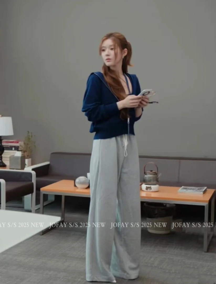 【CHASINGLIGHT】|许妍同款裤子|纸片人休闲裤 K1715