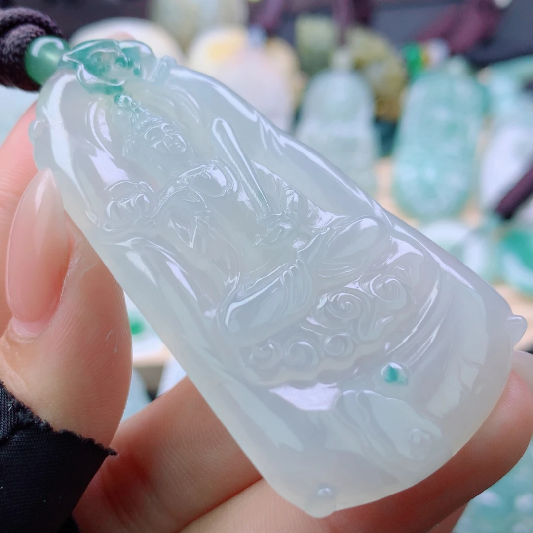 翡翠未镶嵌颈饰翡翠吊坠