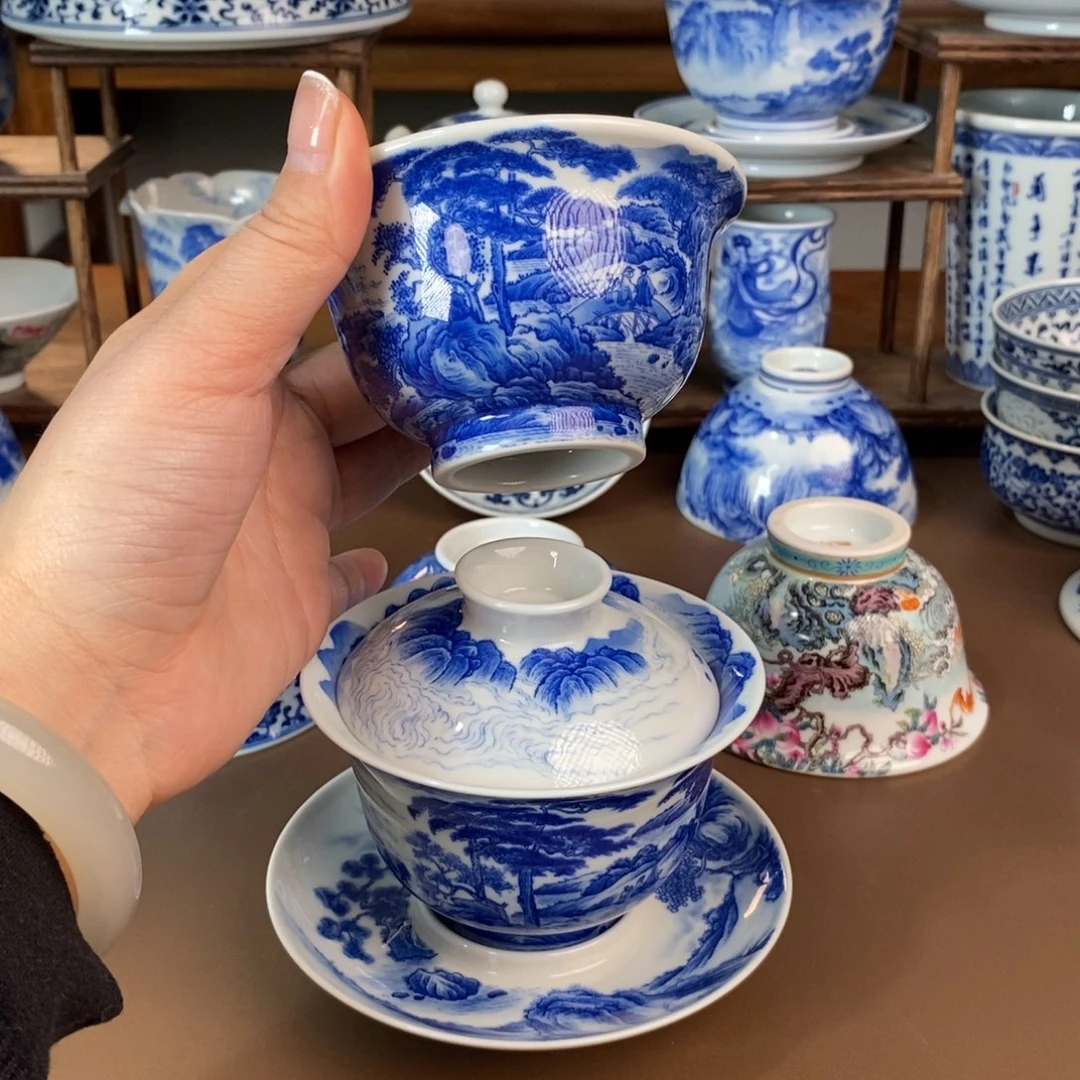 景德镇陶瓷手工手绘