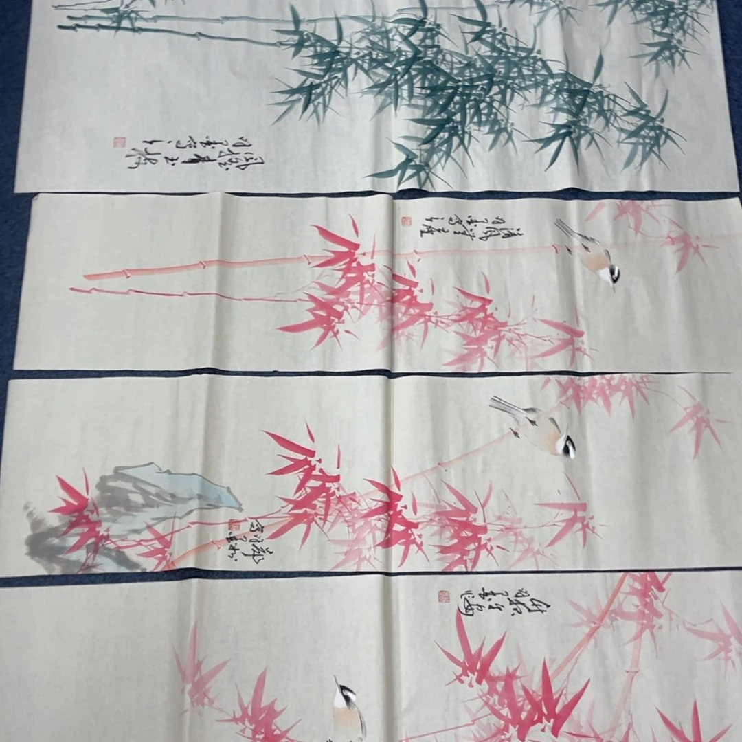 国画手绘画作品和绘画