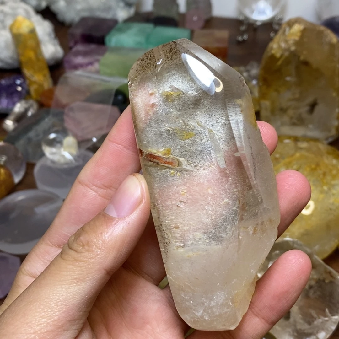 未镶嵌水晶珠宝半成品