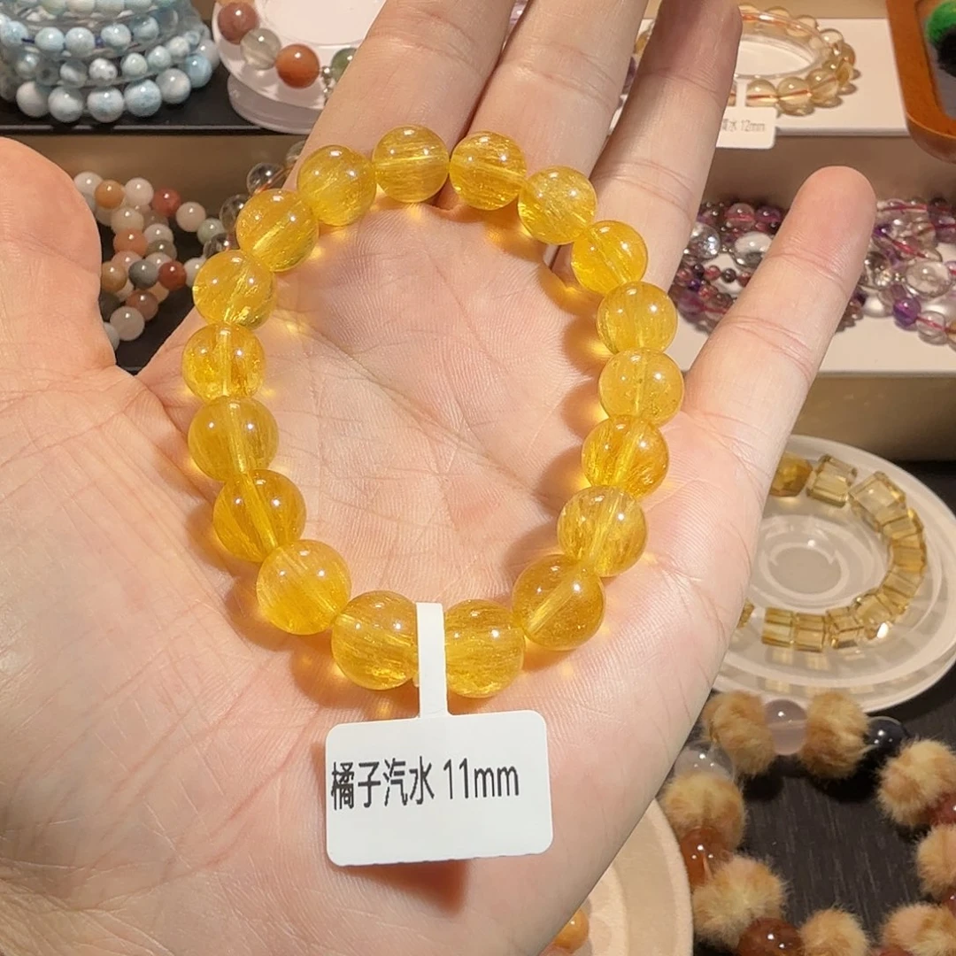 胖***作未镶嵌水晶手串优优