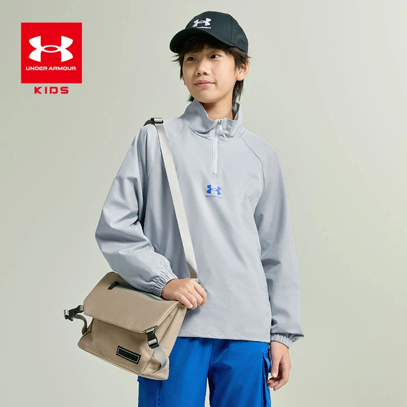 Under Armour/安德玛儿童【梭织外套】运动户外防风长袖立领2514