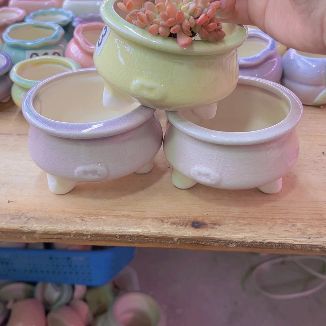 陶瓷花盆当场凑满12包邮