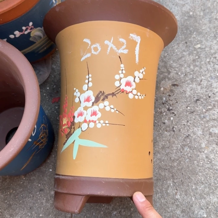 紫砂花盆特价清仓