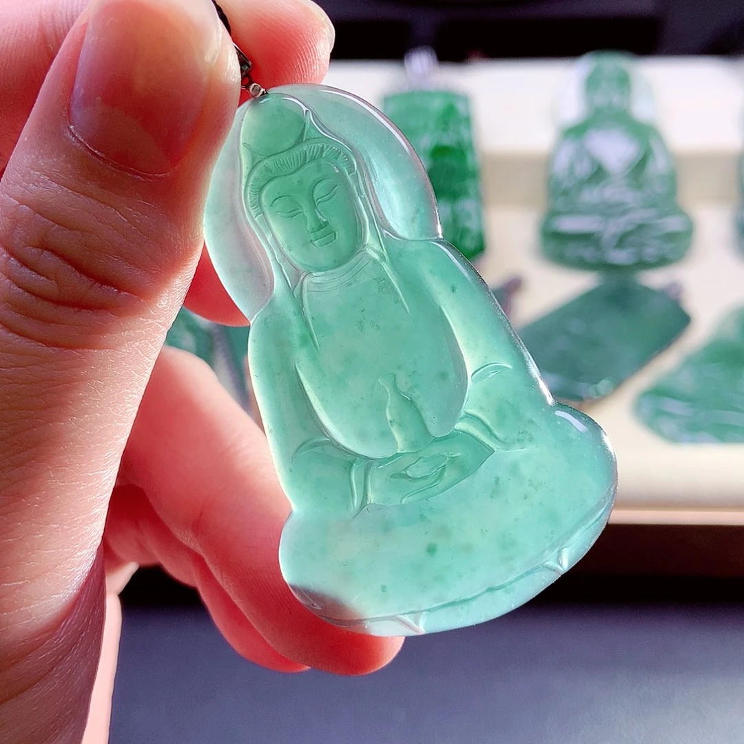【闪购商品】颈饰未镶嵌翡翠天然