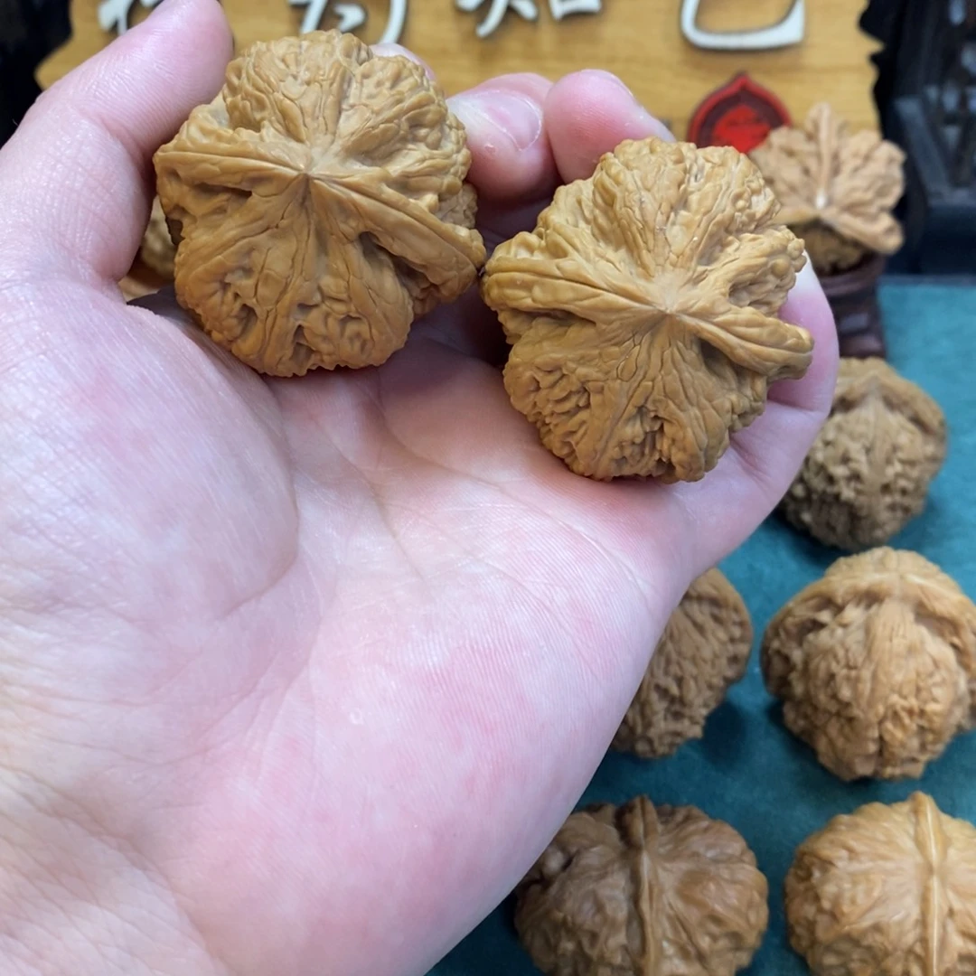 文玩核桃把件大粗筋43全品