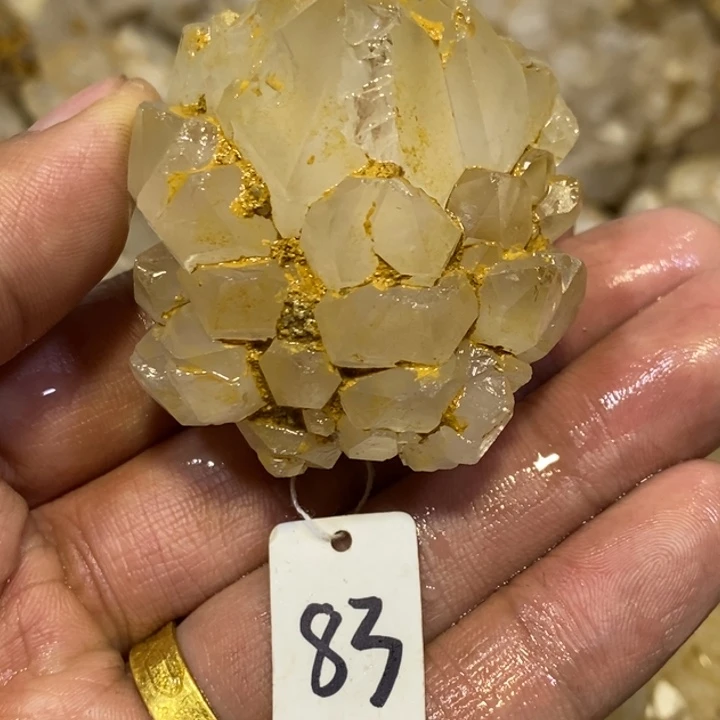 水晶水晶原石摆件未镶嵌