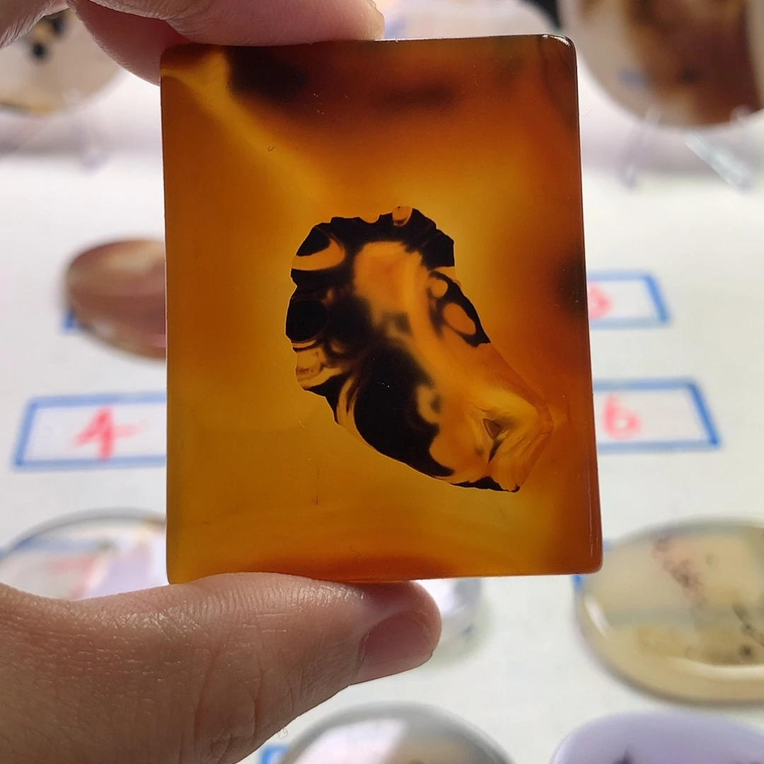 未镶嵌玛瑙/玉髓珠宝半成品