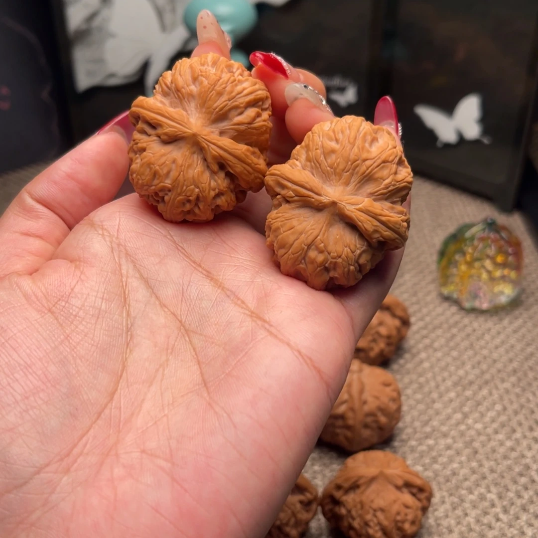 把件文玩核桃平谷元宝059