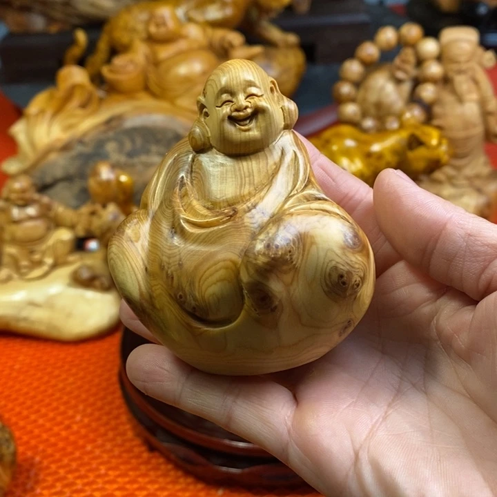 柏木工艺品摆件制作