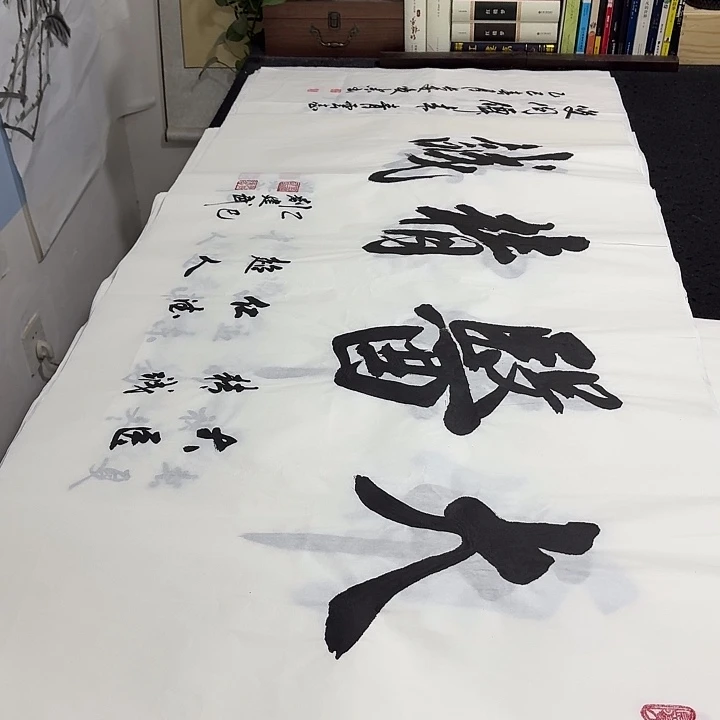书法老师精品行书平尺