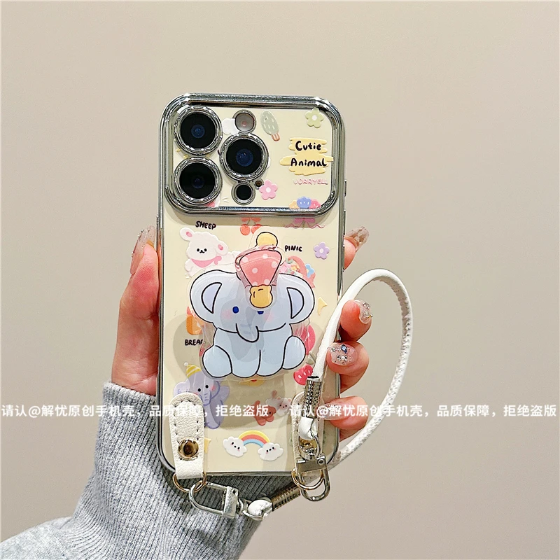 电镀大视窗适用苹果17iPhone/华为荣耀/OPPO/VIVO/小米手机壳爆款
