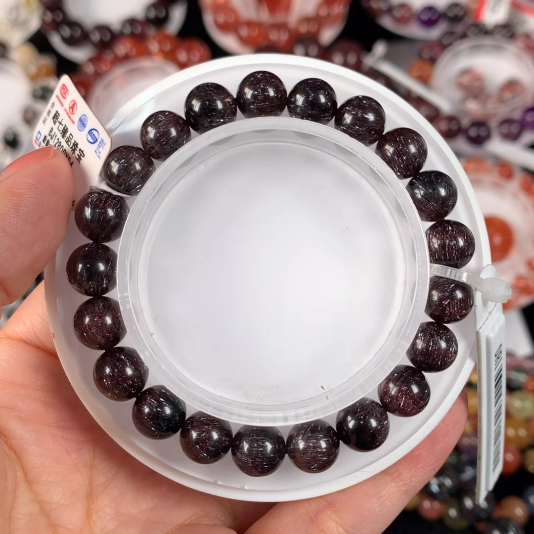 未镶嵌手链水晶车厘子超七