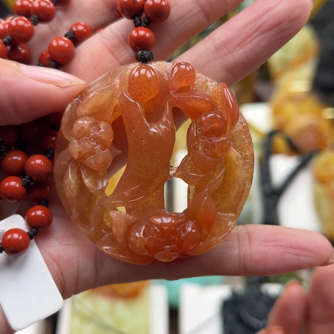 岫玉未镶嵌挂件挂件