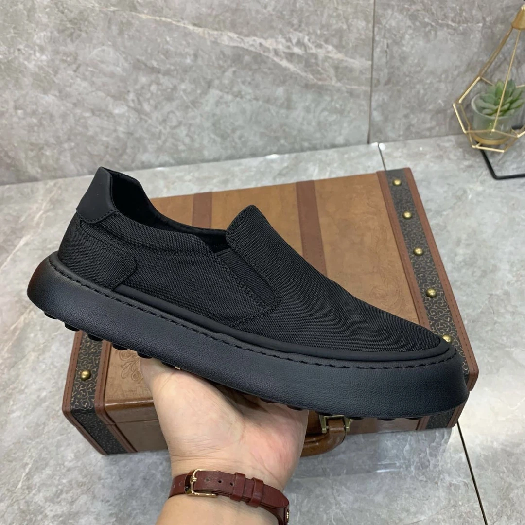 【成功男士都在穿】新款开车休闲透气软底防滑懒人一脚蹬老北京布鞋