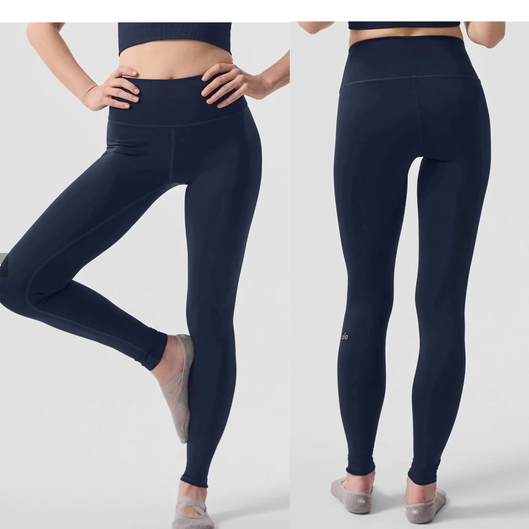 Alo yogaHigh-Waist Airlift Legging高腰瑜伽裤*腿标*两个长度