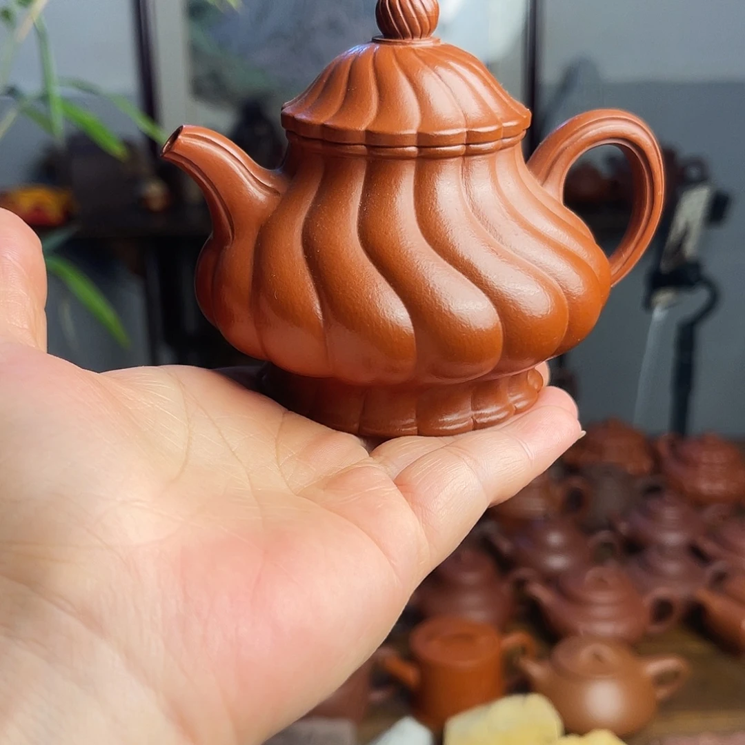 远***望紫砂壶原矿赵庄朱泥扭转乾坤壶新粉福利价