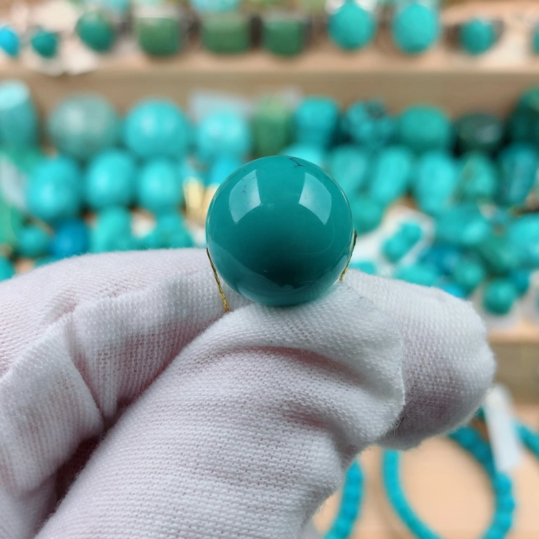 未镶嵌绿松石颈饰15.5mm